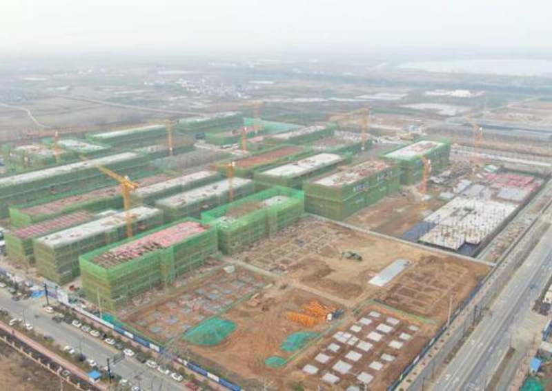 食品產業園一期啟動區項目已完成，總建筑面積16.6萬平米
